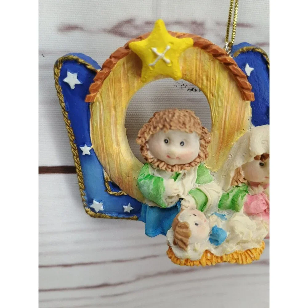 Love Nativity Scene Christmas Ornament By‎ Karable